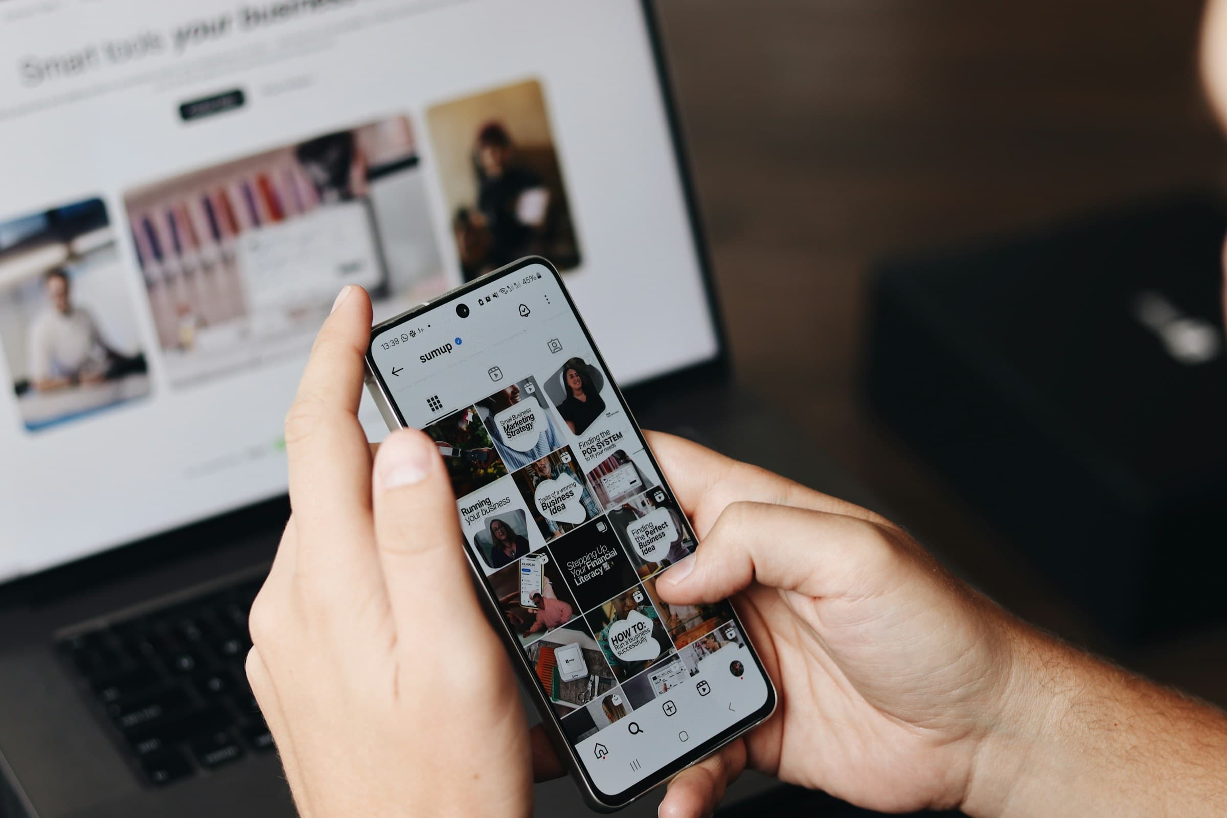 Social media marketing